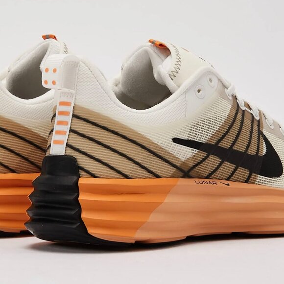 Nike Lunar Roam Summit White Khaki Orange Running Sneakers Shoes Mens Size 8 - Picture 3 of 16